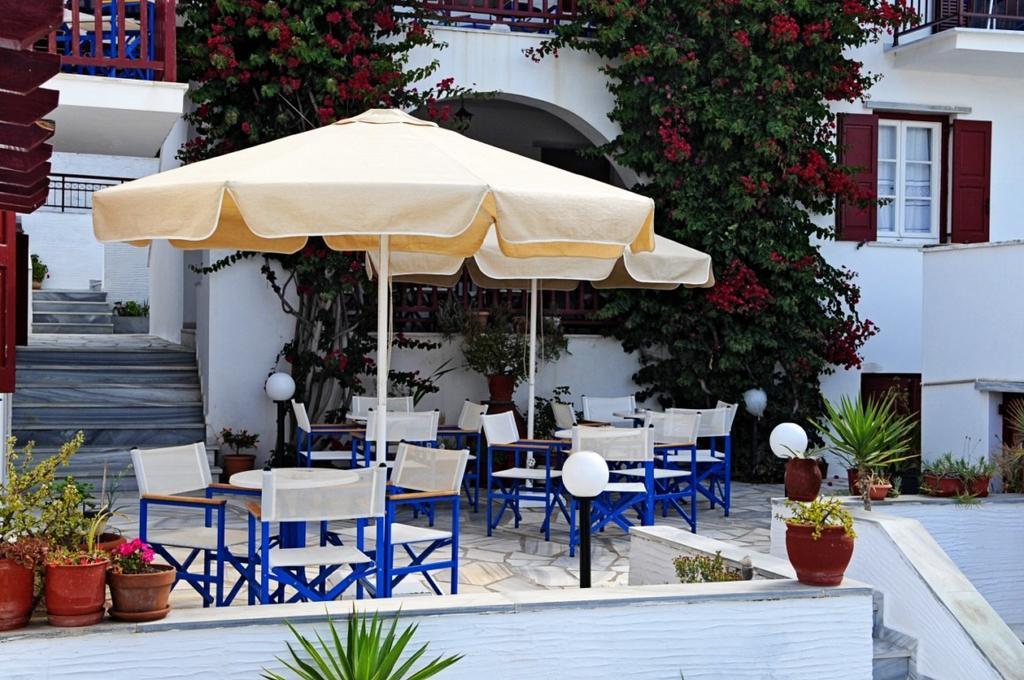Akrogiali Hotel Agios Sostis  Luaran gambar