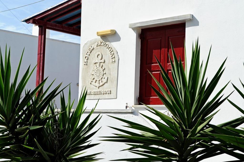 Akrogiali Hotel Agios Sostis  Luaran gambar